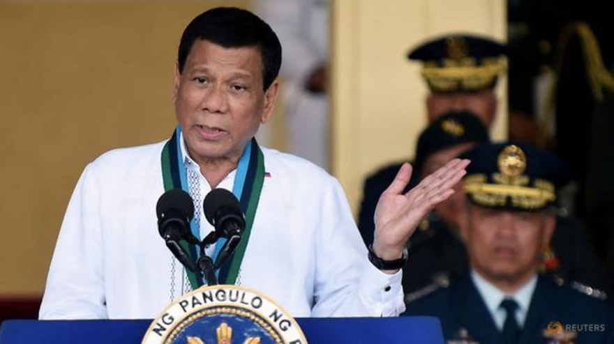 Tổng thống Philippines Rodrigo Duterte. (Ảnh: Reuters)