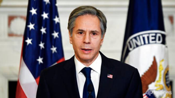 Ngoại trưởng Mỹ Antony Blinken. (Ảnh: AP)