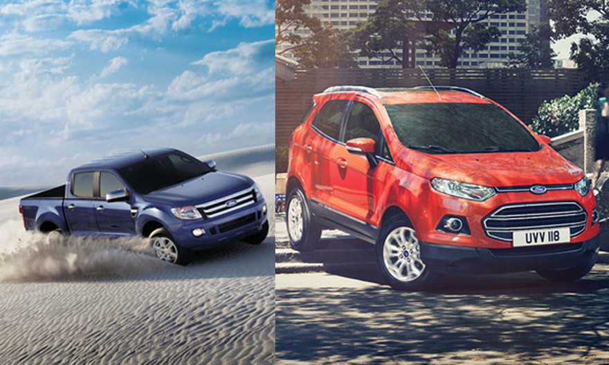 Ford Ranger và EcoSport gây sốt 