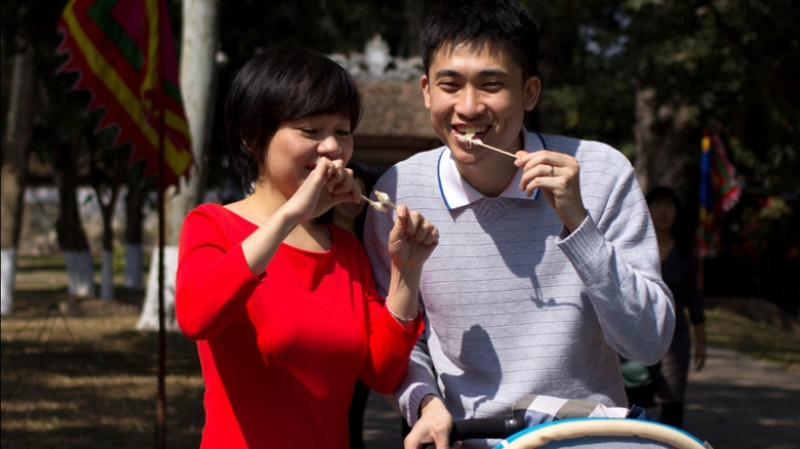 Ngọt ngào kẹo mạch nha ngày Tết