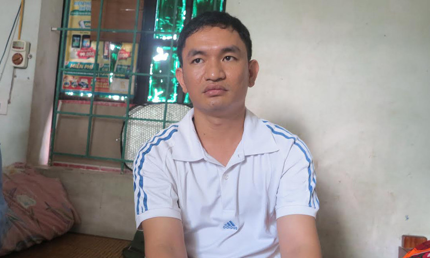 Tài xế Toàn kể lại sự việc.