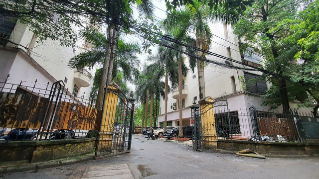 Nhà công vụ Hoàng Cầu (Đống Đa, Hà Nội) do Bộ Xây dựng quản lý. Ảnh minh họa