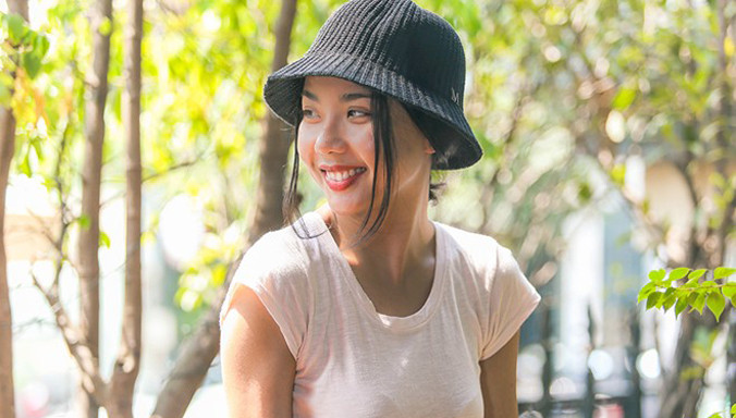 Lại Thanh Hương cho biết, không chỉ là người yêu, cô còn là chỗ dựa tinh thần của Mạnh Hiệp. Ảnh: Nguyễn Thành.