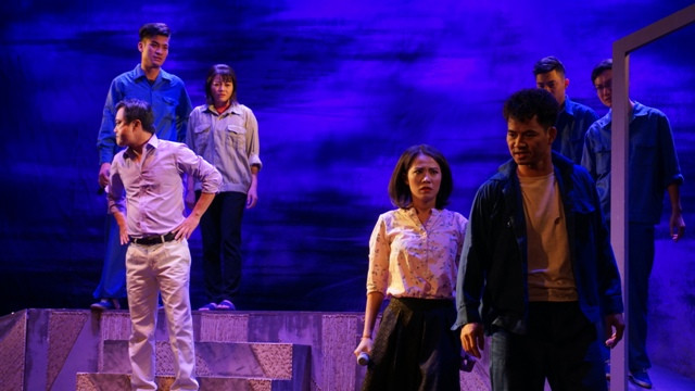 "Ảo ảnh hạnh phúc", vở đầu tay của Trịnh Mai Nguyên. Ảnh: Nguyên Khánh