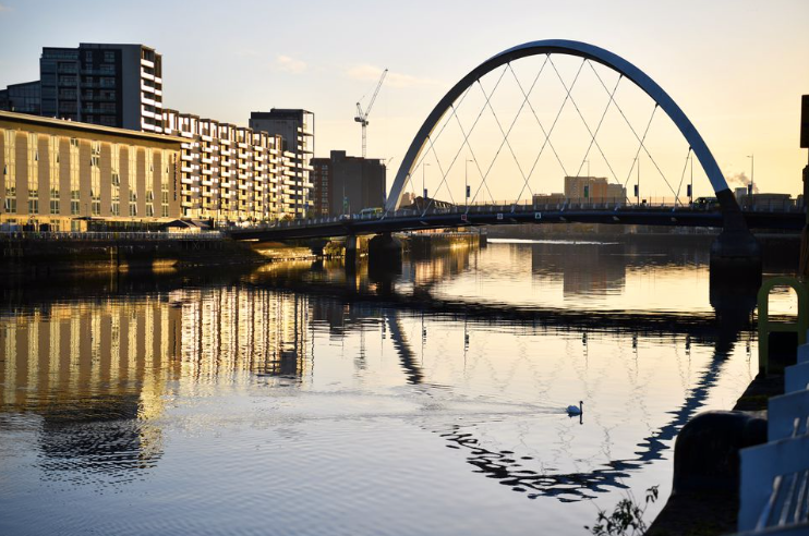 Địa điểm nơi diễn ra hội nghị khí hậu COP26 ở Scotland. (Ảnh: Reuters)