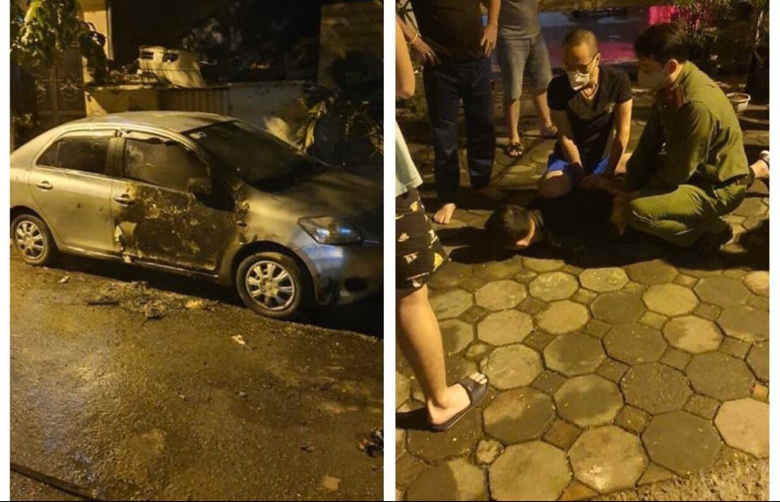 Hiện trường vụ việc. Ảnh FB