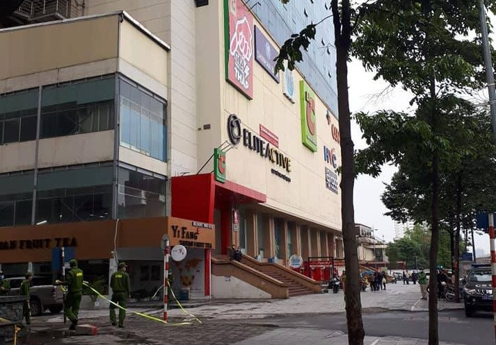 Hiện trường vụ việc.