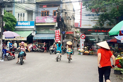 Hiện trường vụ việc.