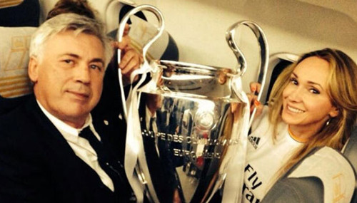 Ancelotti đã bí mật làm lễ cưới với Mariann Auger McClay