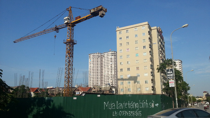 Công trình xây dựng vi phạm tại quận Cầu Giấy