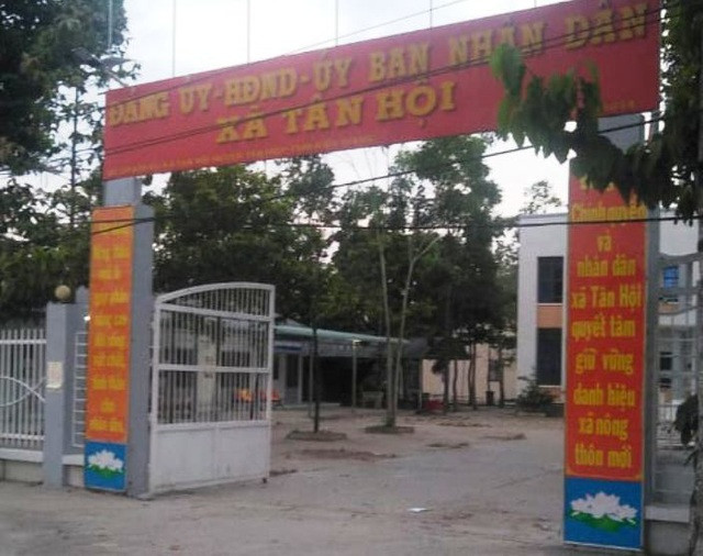 Nơi ông Trần Minh Hòa làm việc. Ảnh: Dân trí