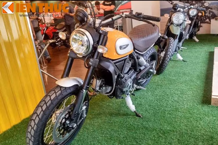 Ngắm bộ 3 Ducati Scarmbler mới về Việt Nam