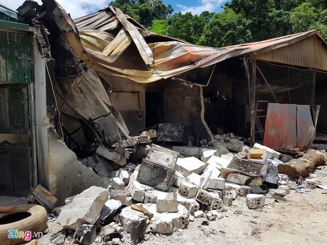 Căn nhà của Nguyễn Thanh Thuận. Ảnh: Văn Chương.