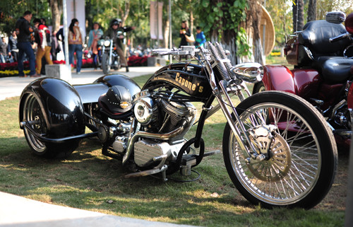 Ngẩn người trước môtô lạ của dân chơi Hải Phòng