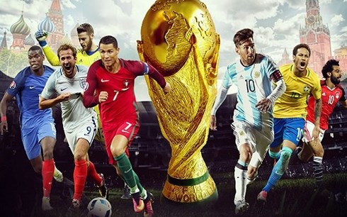 Người hâm mộ Việt Nam chắc chắn sẽ được theo dõi miễn phí các trận đấu tại World Cup 2018 trên các kênh quảng bá của VTV. (Ảnh: AP) 