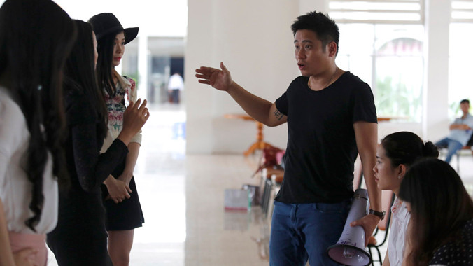 Minh Tiệp nghiêm khắc với thí sinh.