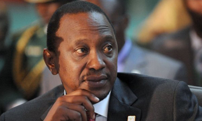 Tổng thống Uhuru Kenyatta của Kenya. 