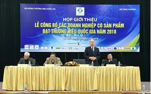 Hội đồng Thương hiệu quốc gia họp, công bố 97 DNp có sản phẩm đạt chuẩn quốc gia năm 2018