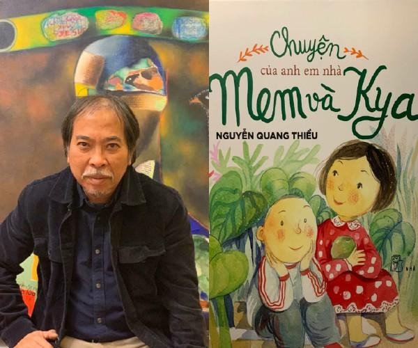 Nhà văn Nguyễn Quang Thiều nhận giải thưởng Sách quốc gia 2021.