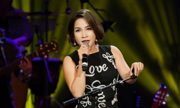 Ca sĩ Mỹ Linh.