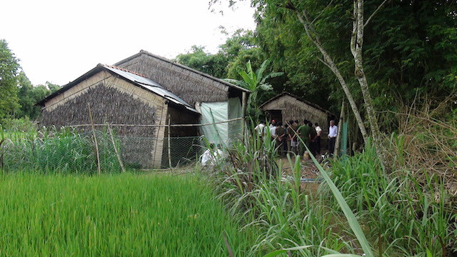 Căn nhà nơi xảy ra vụ việc