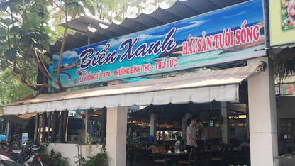 Quán Biển Xanh, nơi luật sư Lê Duy Phong nhậu và báo mất tiền