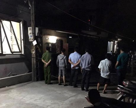 Lực lượng nghiệp vụ khám nghiệm hiện trường vụ án mạng