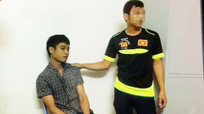 Thạnh tại cơ quan công an