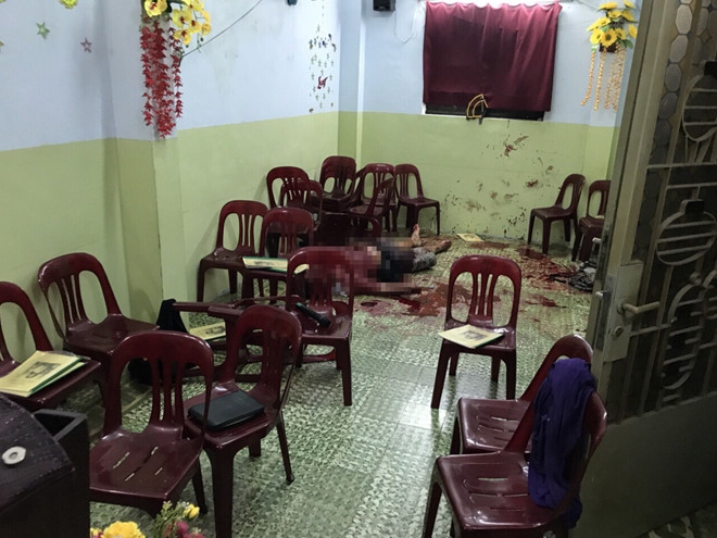 Hung thủ đâm chết chồng người tình khai gì?