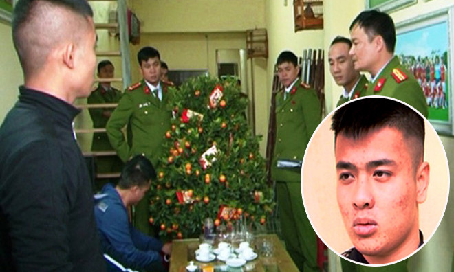 Công an TP Thanh Hóa khám xét tiệm cầm đồ của Đỗ Minh Tuấn và phát hiện nhiều "hàng nóng" tại đây