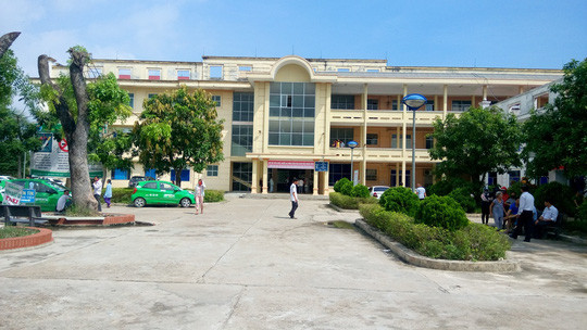Bệnh viện Đa khoa khu vực Bắc Quảng Bình, nơi xảy ra vụ việc