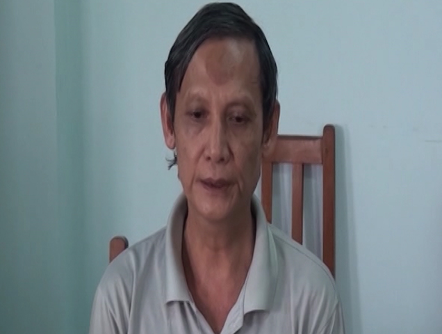 Vũ Hoàng Thư đang bị tạm giữ. Ảnh: C.A