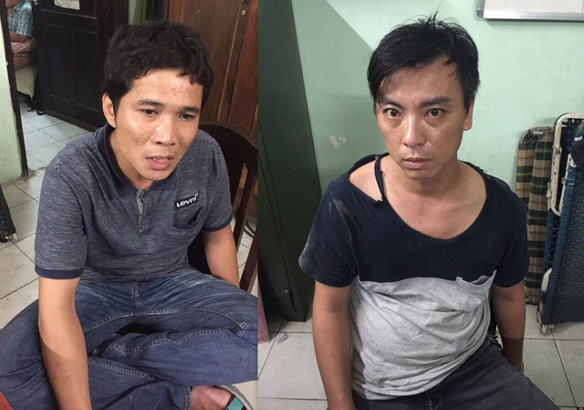 2 nghi can tại cơ quan công an