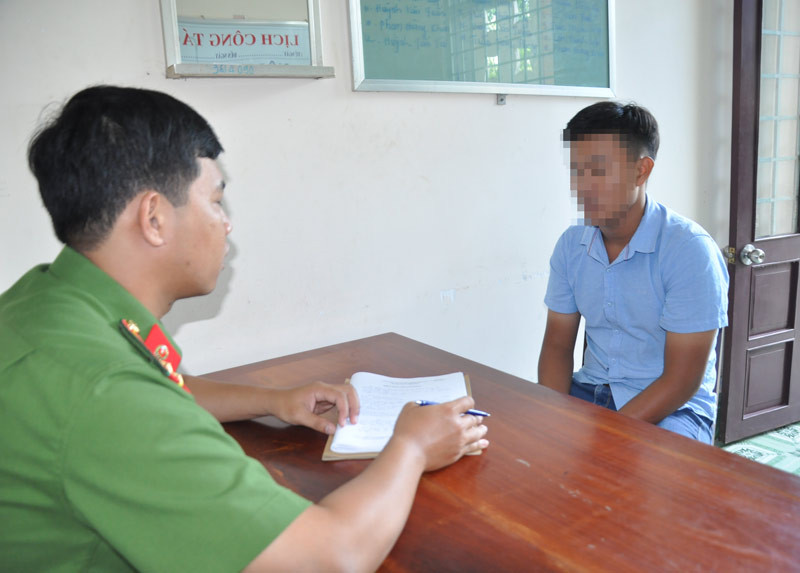 Thuận tại cơ quan điều tra