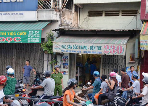 Căn nhà nơi xảy ra vụ việc