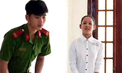 Trúc tại phiên toà sơ thẩm