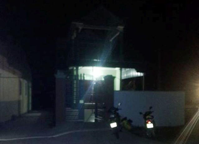 Hiện trường nơi xảy ra vụ việc