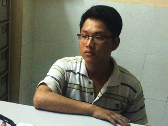 Minh tại cơ quan công an