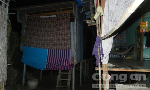 Căn phòng nơi xảy ra vụ việc