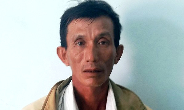 Nghi phạm tại cơ quan điều tra. Ảnh C.A