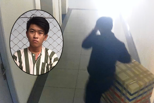 Bình tại nhà tạm giam Công an Gò Vấp và hình ảnh di chuyển thùng xốp chứa thi thể nữ sinh H.