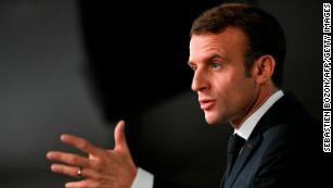 Tổng thống Pháp Emmanuel Macron 