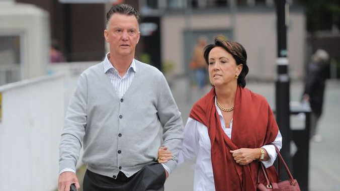 Vợ chồng HLV người Hà Lan.