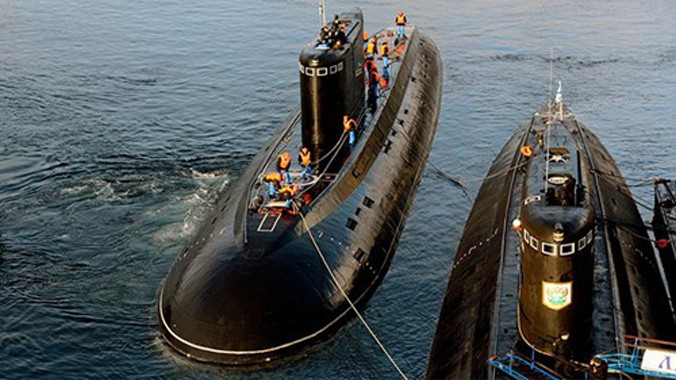 Tàu ngầm diesel-điện lớp Kilo.