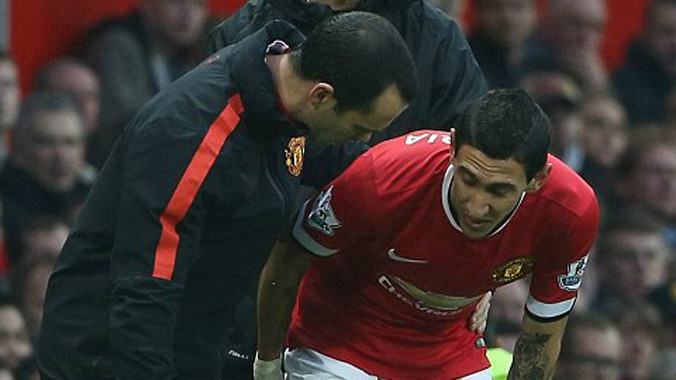 Di Maria lại tái phát chấn thương.