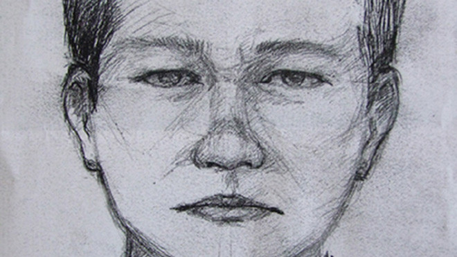 Chân dung phác họa đối tượng gửi vật gây nổ. Ảnh: Công an tỉnh Thanh Hóa cung cấp