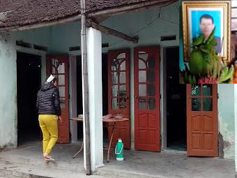 Ngôi nhà xảy ra án mạng đau lòng.