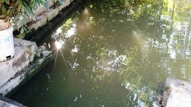 Hiện trường nơi phát hiện thi thể nạn nhân.