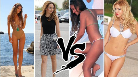 Từ trái qua: Cabau, Bouchra vs Antonella, Evangelina