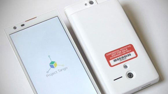 Google đưa điện thoại 3D lên không gian